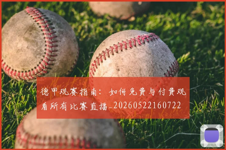 德甲观赛指南：如何免费与付费观看所有比赛直播_20260522160722